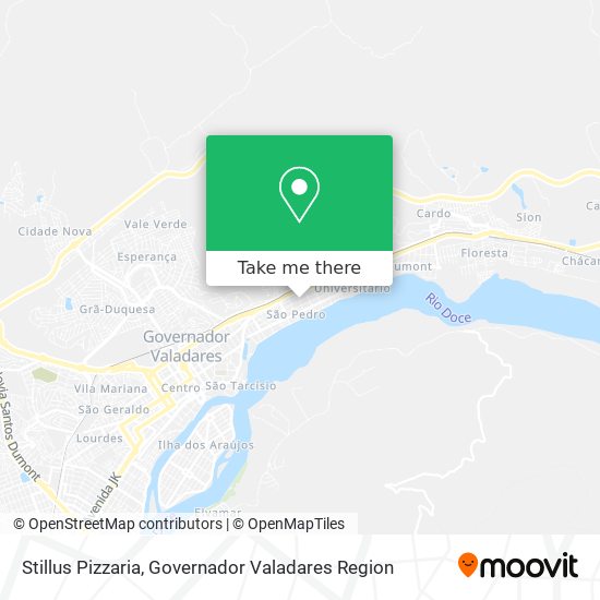 Stillus Pizzaria map