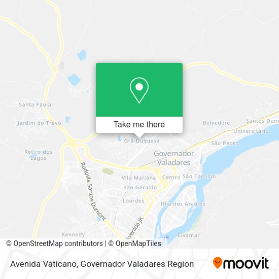 Avenida Vaticano map