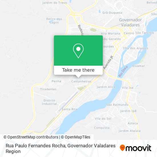 Rua Paulo Fernandes Rocha map