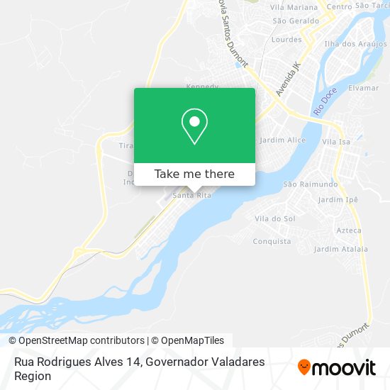 Rua Rodrigues Alves 14 map