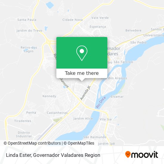 Linda Ester map