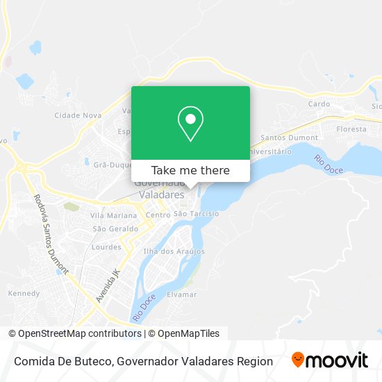 Comida De Buteco map