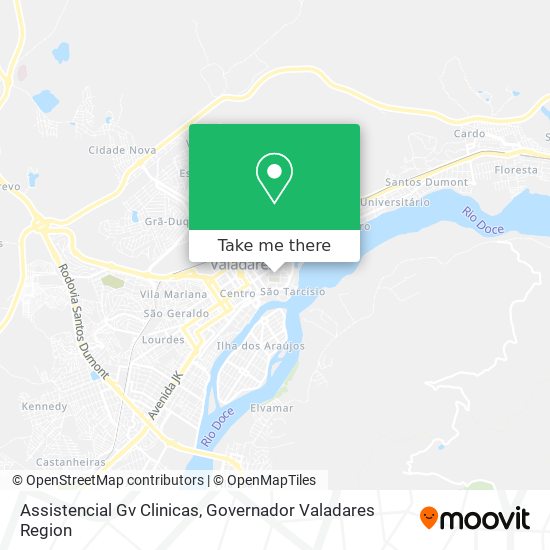 Assistencial Gv Clinicas map