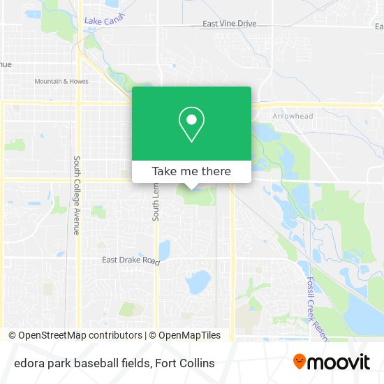 edora park baseball fields 