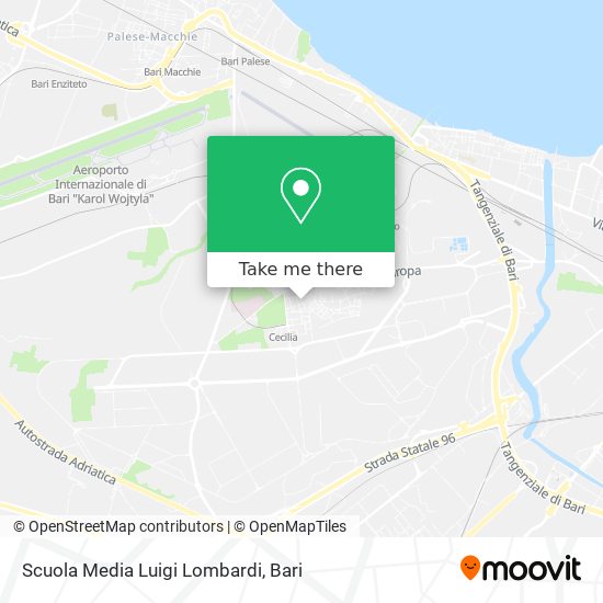 Scuola Media Luigi Lombardi map