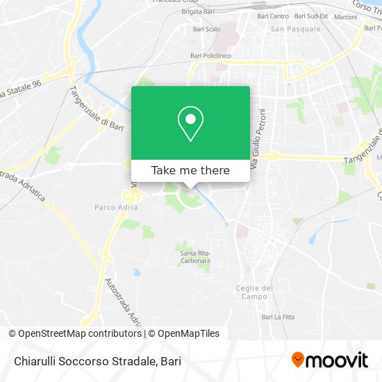 Chiarulli Soccorso Stradale map