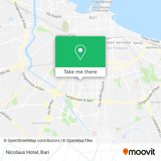 Nicolaus Hotel map