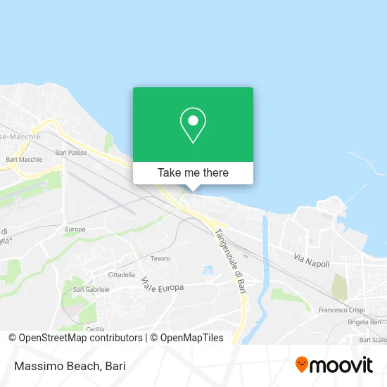 Massimo Beach map