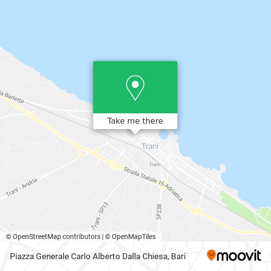 Piazza Generale Carlo Alberto Dalla Chiesa map