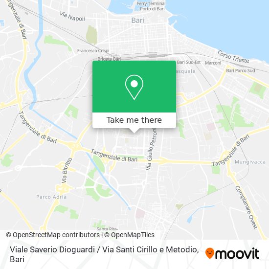 Viale Saverio Dioguardi / Via Santi Cirillo e Metodio map