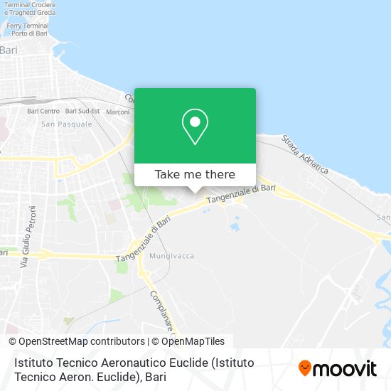 Istituto Tecnico Aeronautico Euclide map