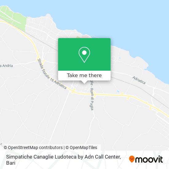 Simpatiche Canaglie Ludoteca by Adn Call Center map