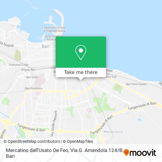 Mercatino dell'Usato De Feo, Via G. Amendola 124 / B map