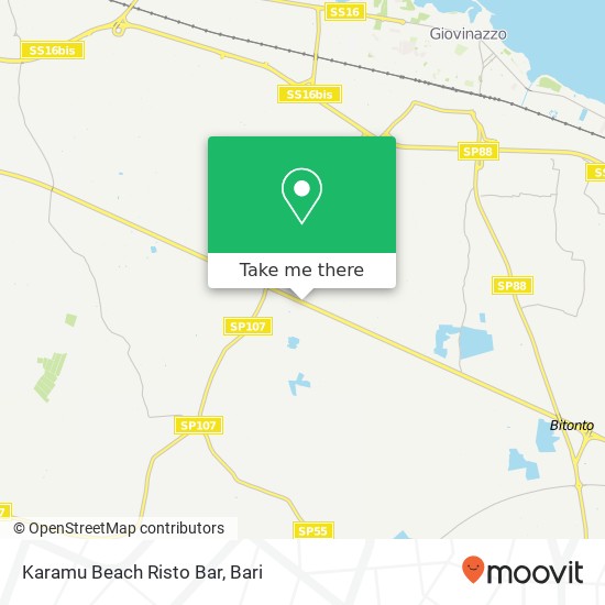 Karamu Beach Risto Bar map