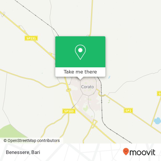 Benessere map