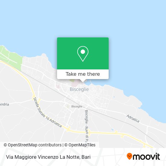 Via Maggiore Vincenzo La Notte map