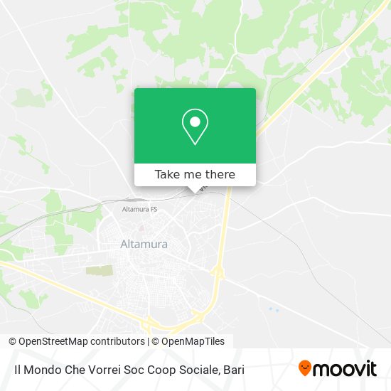Il Mondo Che Vorrei Soc Coop Sociale map