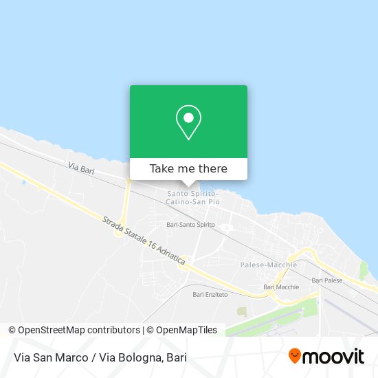 Via San Marco / Via Bologna map