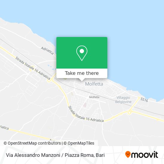 Via Alessandro Manzoni / Piazza Roma map