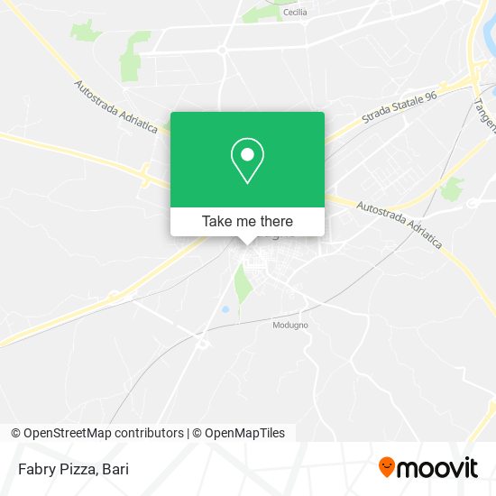 Fabry Pizza map