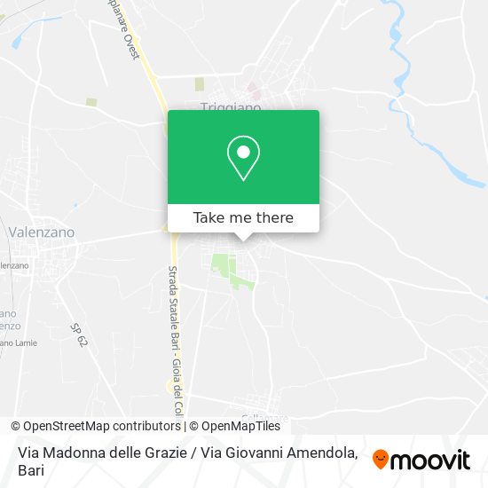 Via Madonna delle Grazie / Via Giovanni Amendola map