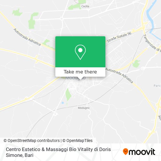 Centro Estetico & Massaggi Bio Vitality di Doris Simone map