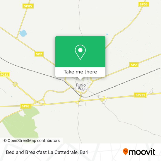 Bed and Breakfast La Cattedrale map