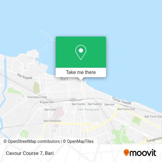 Cavour Course 7 map