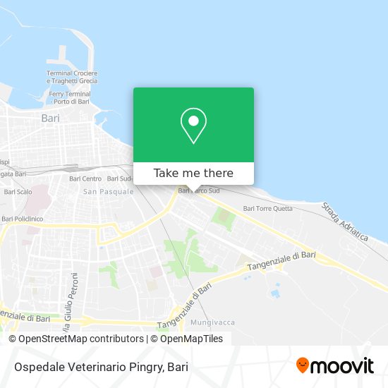 Ospedale Veterinario Pingry map