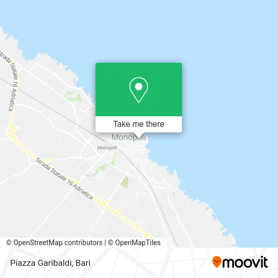 Piazza Garibaldi map