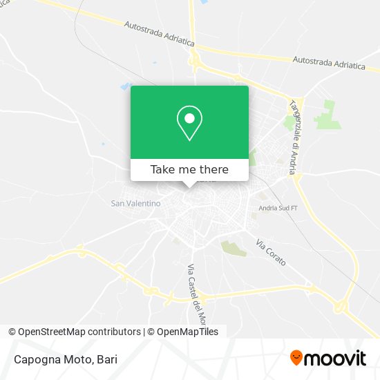 Capogna Moto map