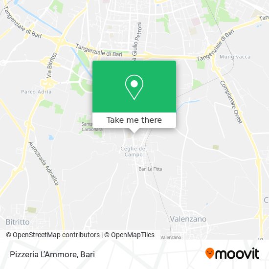 Pizzeria L’Ammore map