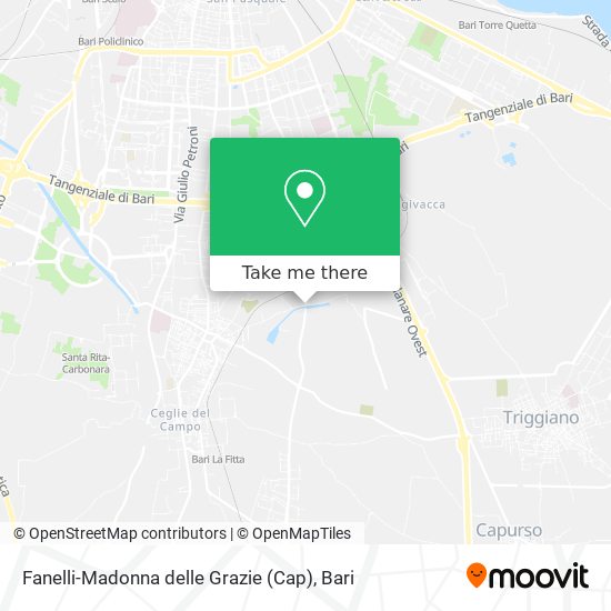 Fanelli-Madonna delle Grazie (Cap) map