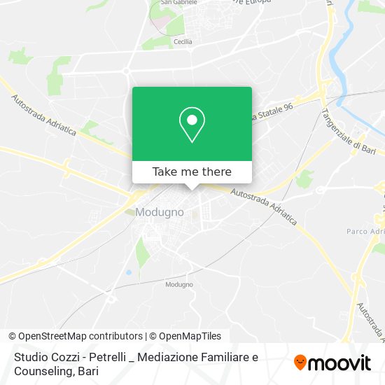 Studio Cozzi - Petrelli _ Mediazione Familiare e Counseling map