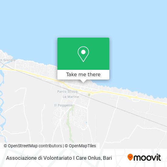 Associazione di Volontariato I Care Onlus map