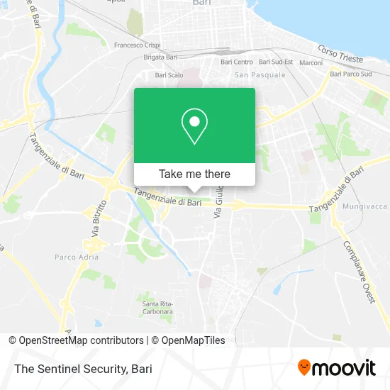 The Sentinel Security map