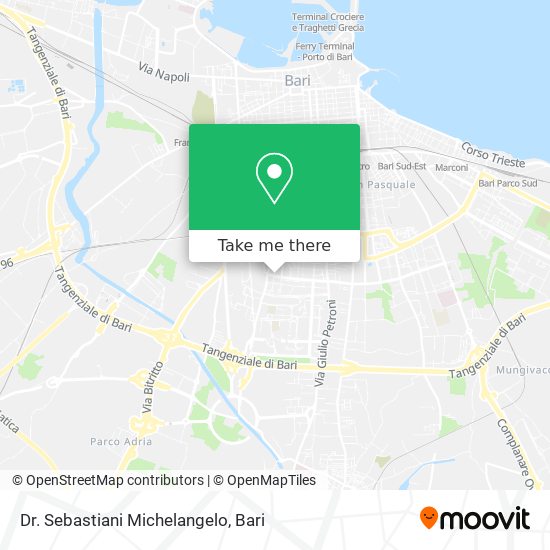 Dr. Sebastiani Michelangelo map
