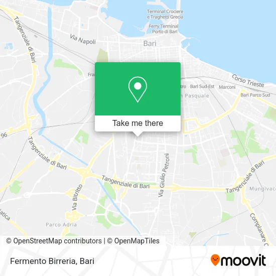 Fermento Birreria map
