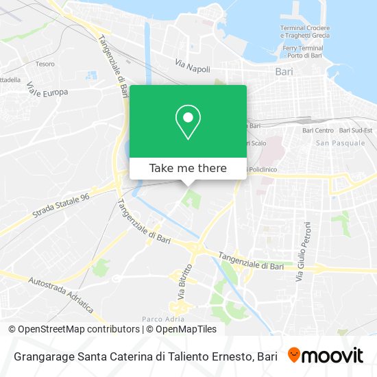 Grangarage Santa Caterina di Taliento Ernesto map