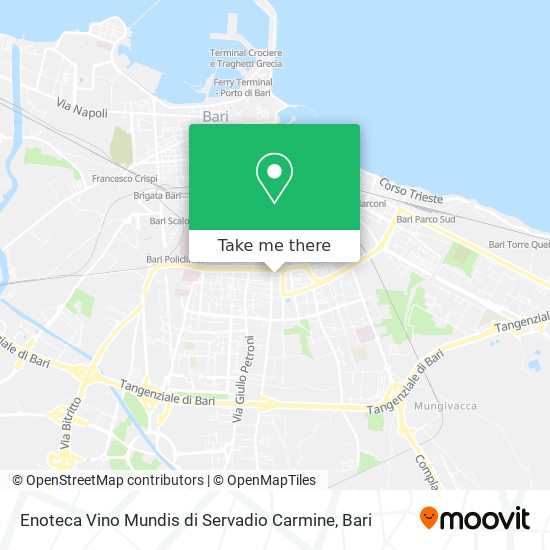 Enoteca Vino Mundis di Servadio Carmine map