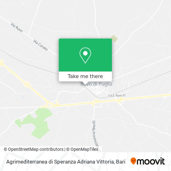 Agrimediterranea di Speranza Adriana Vittoria map