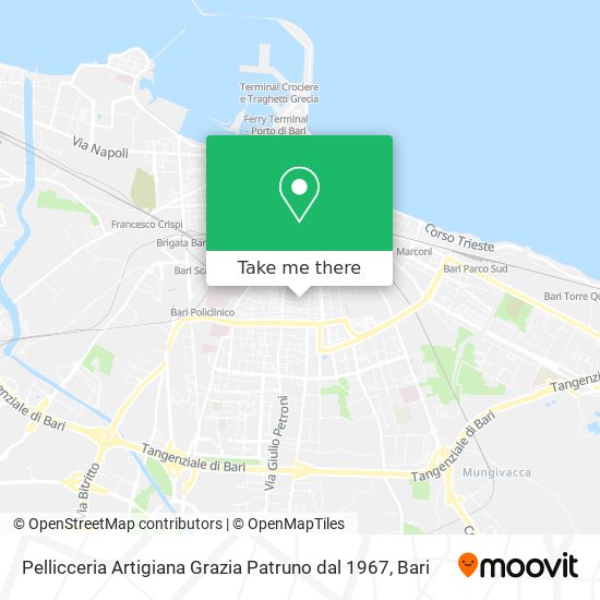 Pellicceria Artigiana Grazia Patruno dal 1967 map