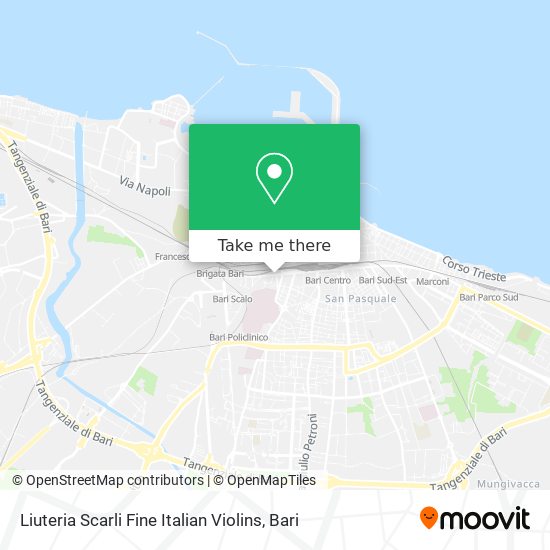 Liuteria Scarli Fine Italian Violins map