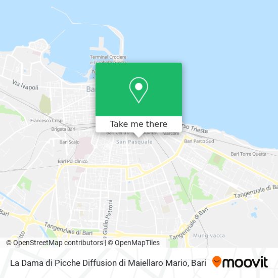 La Dama di Picche Diffusion di Maiellaro Mario map
