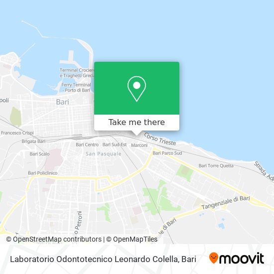 Laboratorio Odontotecnico Leonardo Colella map