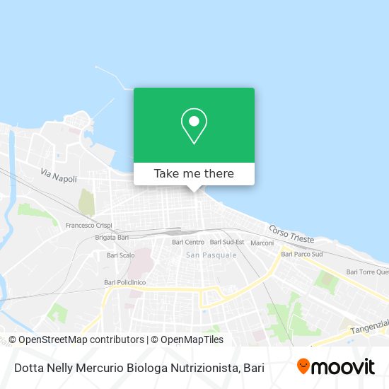 Dotta Nelly Mercurio Biologa Nutrizionista map