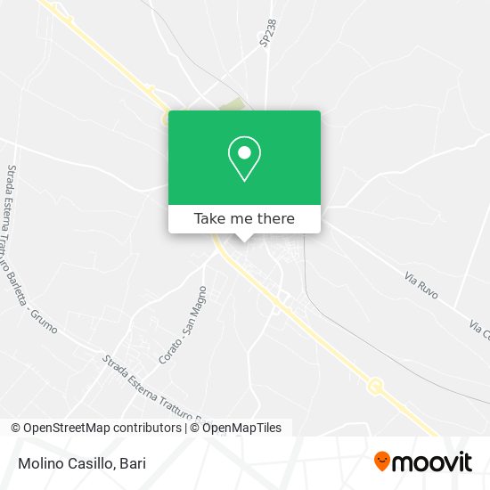 Molino Casillo map