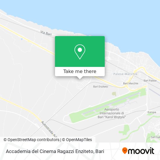 Accademia del Cinema Ragazzi Enziteto map