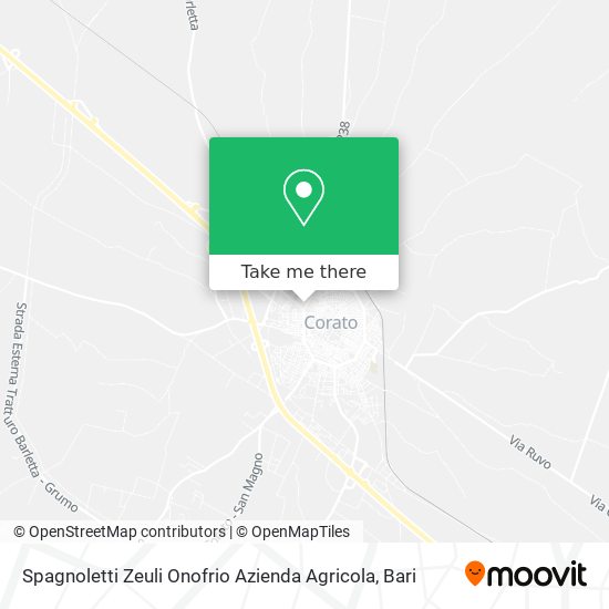 Spagnoletti Zeuli Onofrio Azienda Agricola map