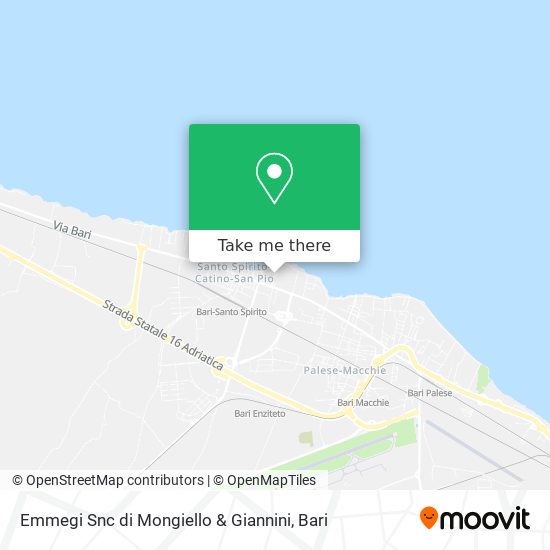 Emmegi Snc di Mongiello & Giannini map